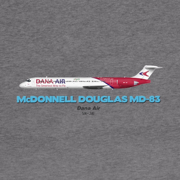 McDonnell Douglas MD-83 - Dana Air by TheArtofFlying